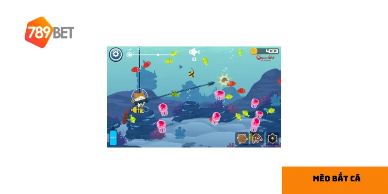 Chọn đúng loại cá giúp người chơi ghi điểm hiệu quả.