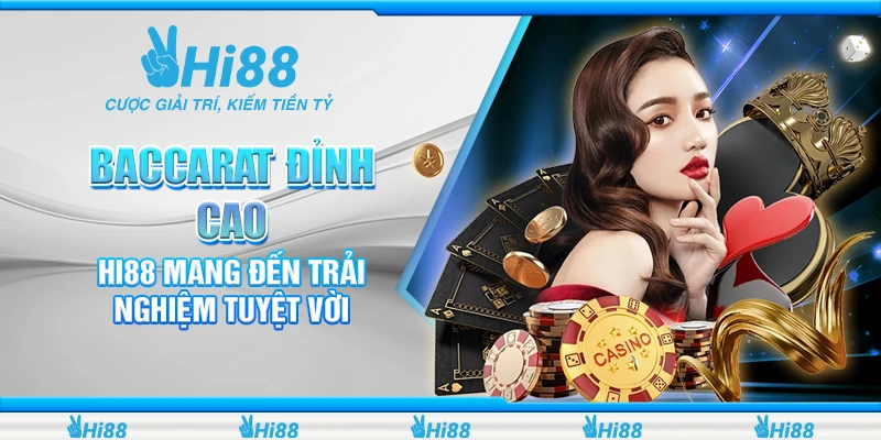 Baccarat Đỉnh Cao - Hi88 Mang Đến Trải Nghiệm Tuyệt Vời