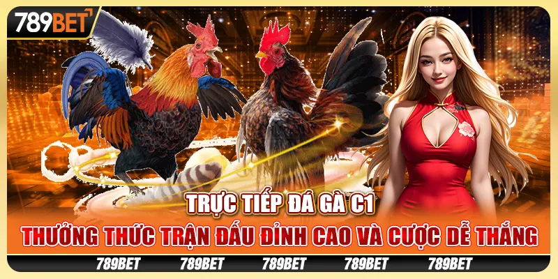 Trực tiếp đá gà C1: Thưởng thức trận đấu đỉnh cao và cược dễ thắng