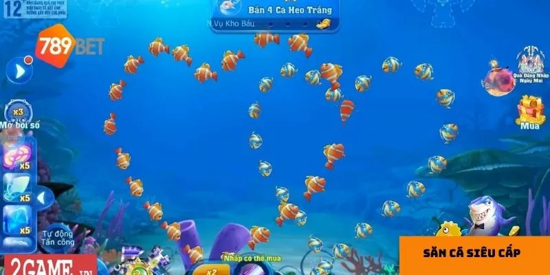 Đồ họa và âm thanh sống động nâng cao trải nghiệm của người chơi.