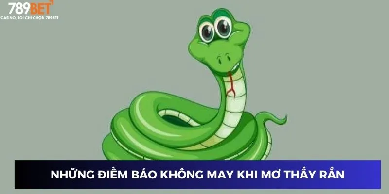 Những điềm báo không may khi mơ thấy rắn