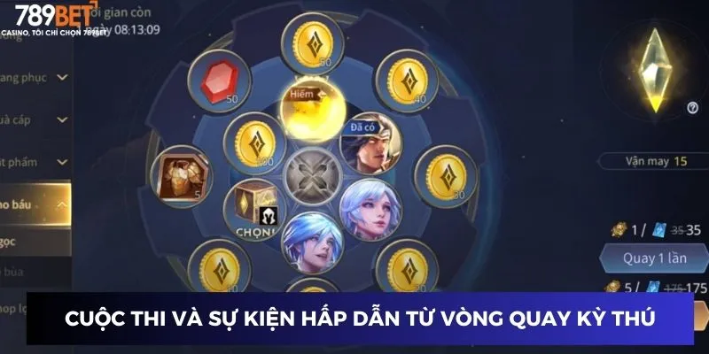 Cuộc thi và sự kiện hấp dẫn từ vòng quay kỳ thú