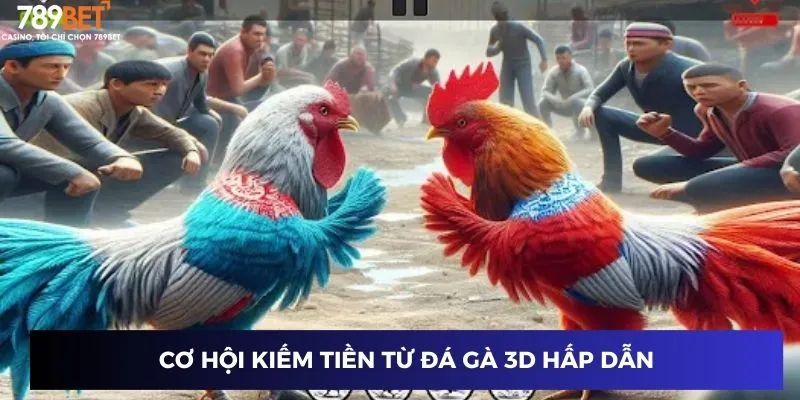 Cơ hội kiếm tiền từ Đá gà 3D hấp dẫn
