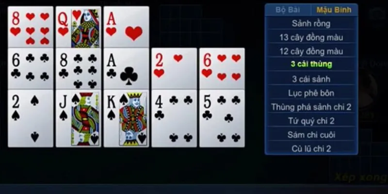 Tìm hiểu về trò chơi Mậu Binh